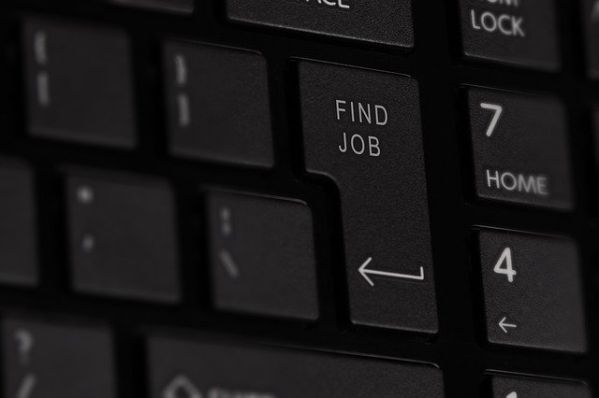 How To Evaluate Company Management - Keyboard with Find Job Key