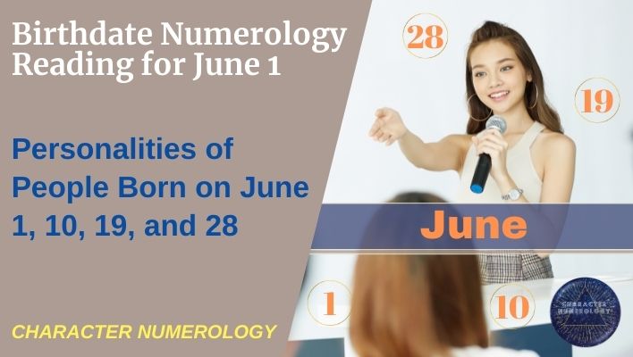 Birthdate Numerology Reading for June 1