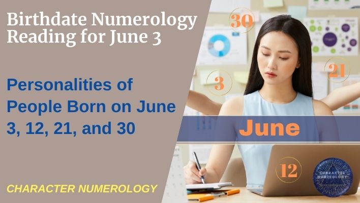 Birthdate Numerology Reading for June 3