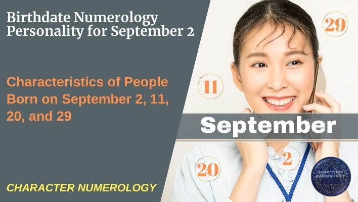 Birthdate Numerology Personality for September 2