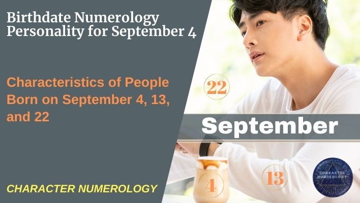 Birthdate Numerology Personality for September 4