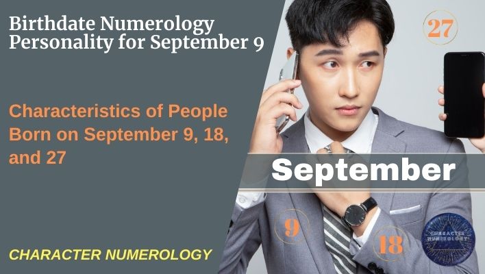 Birthdate Numerology Personality for September 9