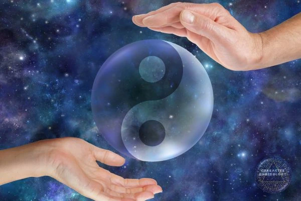 Why You Should Learn Numerology - Yin Yang symbol surrounded by hand of man and woman