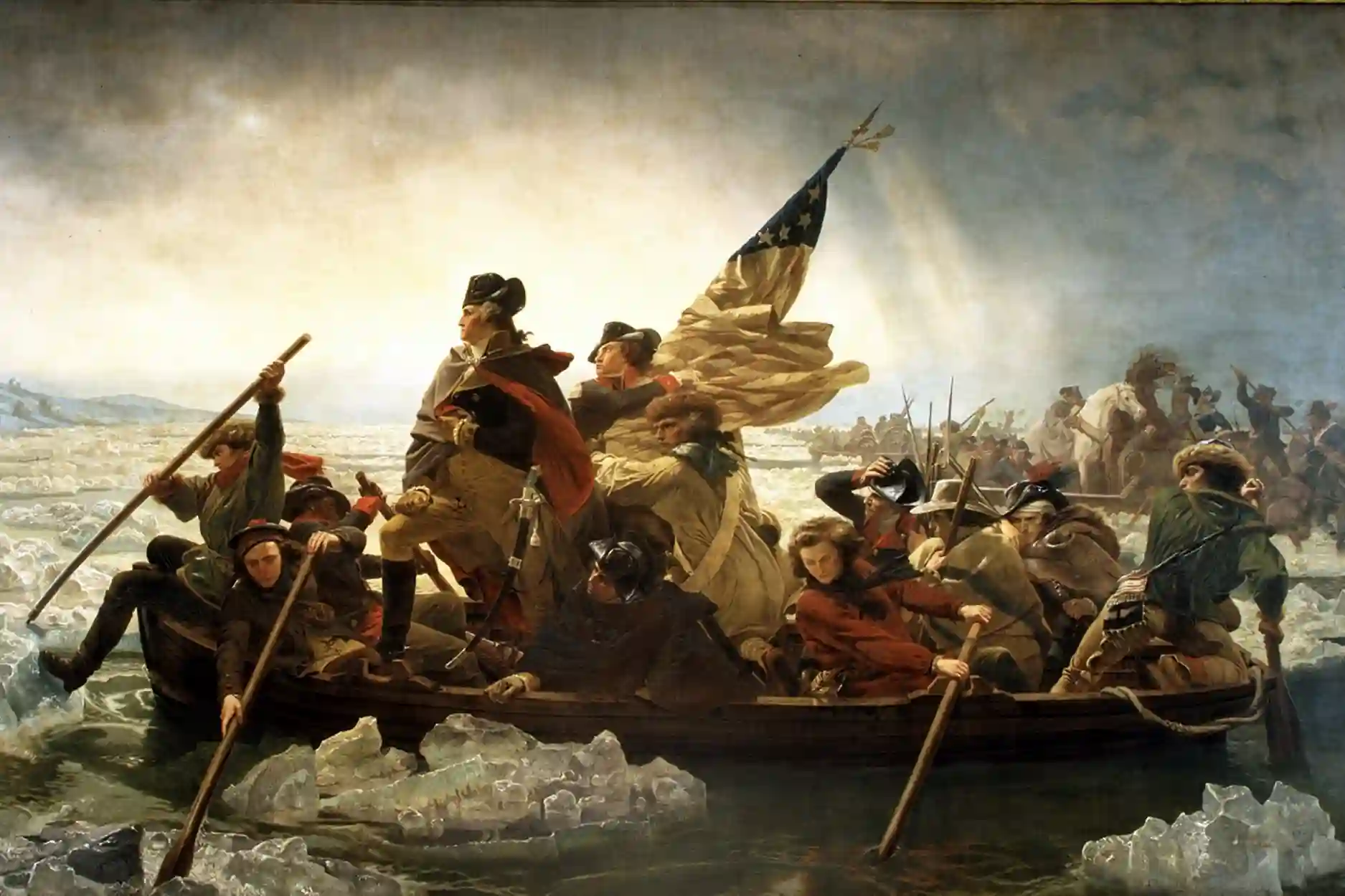 Numerology of World Leaders - Washington Crossing the Delaware (1851)