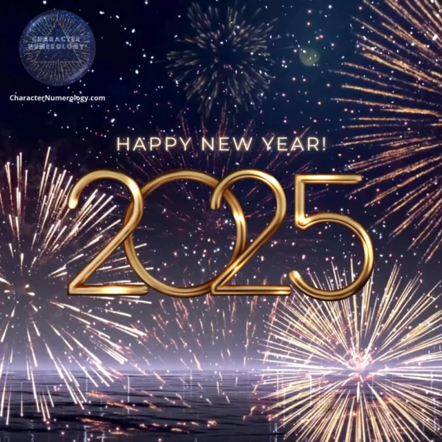 Happy New Year 2025! 

Wishing everyone a year filled with abundance and may you enjoy peace, love and joy! 

#CharacterNumerology #happynewyear2025